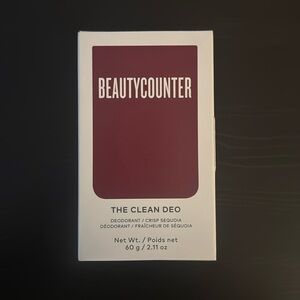 Beauty Counter Clean Deodorant- Crisp Sequoia — Unopened